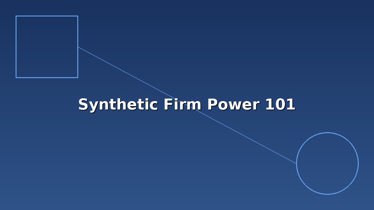 Synthetic Firm Power 101